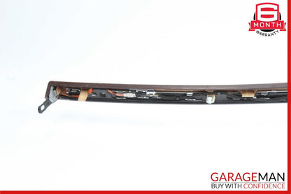 07-14 Mercedes W221 S550 Center Dash Heater Switch Control Panel Assembly Wood