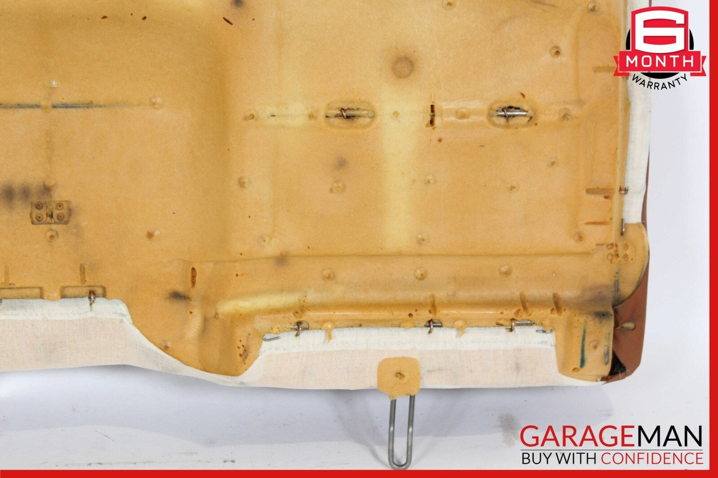 02-10 Lexus SC430 Rear Seat Upper Cushion Cover Leather Backrest Back Rest OEM