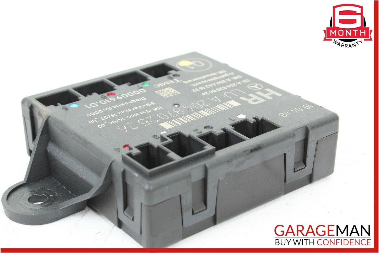 08-14 Mercedes W204 C350 Rear Right Side Door Control Module 2048702526 OEM
