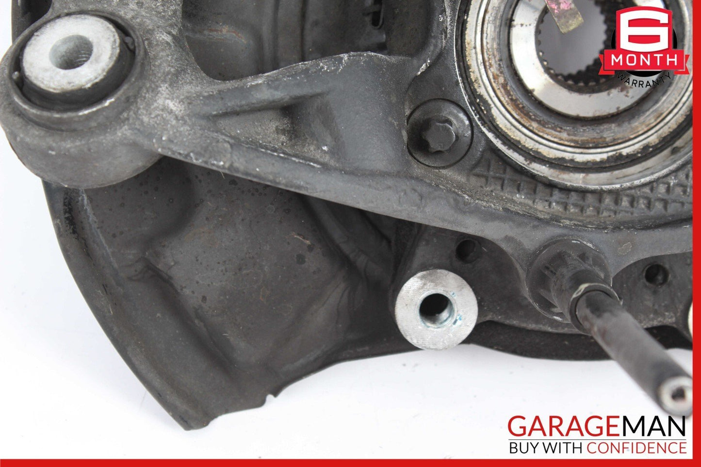 03-06 Mercedes R230 SL500 SL600 Rear Left Spindle Knuckle Hub Bearing Assy