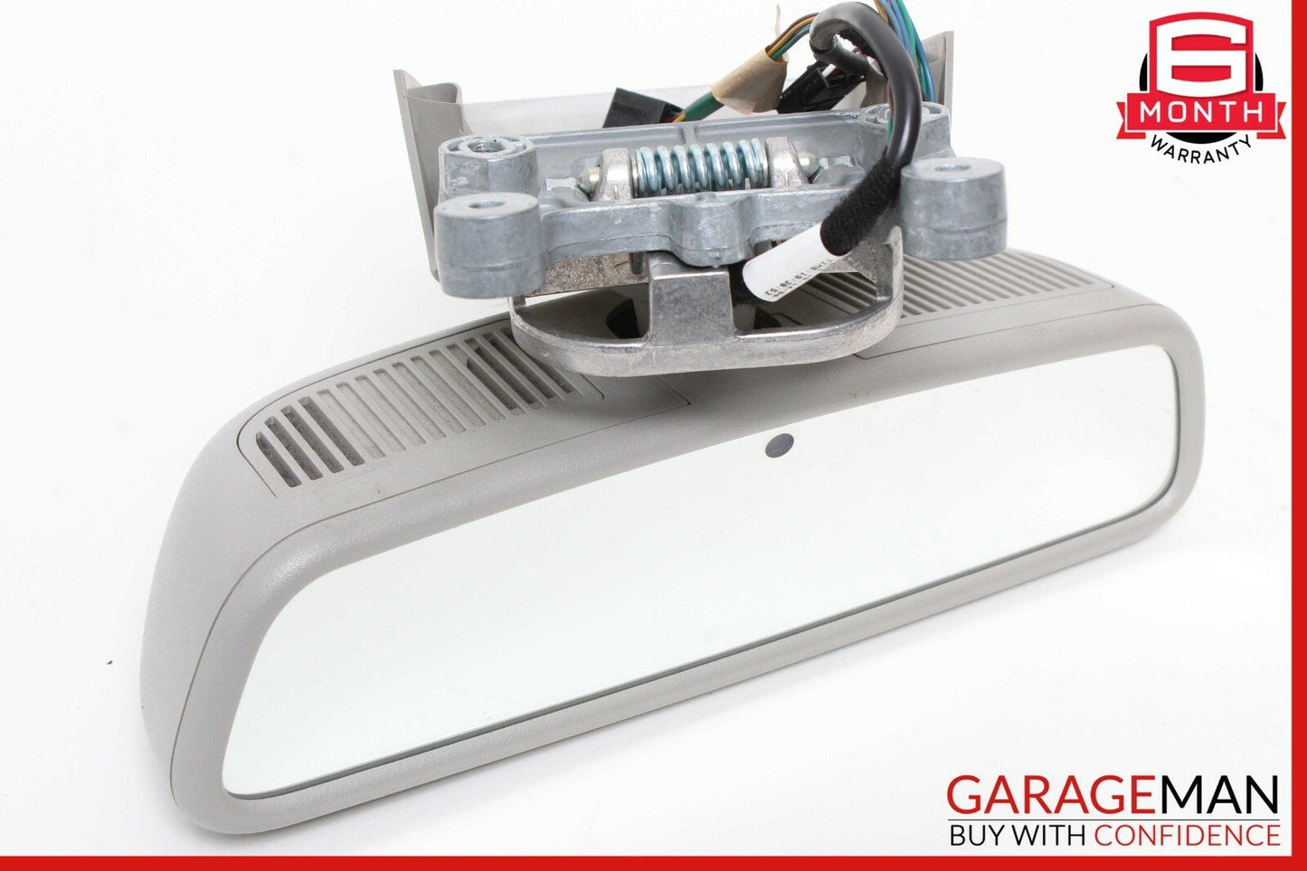 07-09 Mercedes W221 S550 S63 AMG Top Upper Rear View Mirror 2218110007 Gray OEM