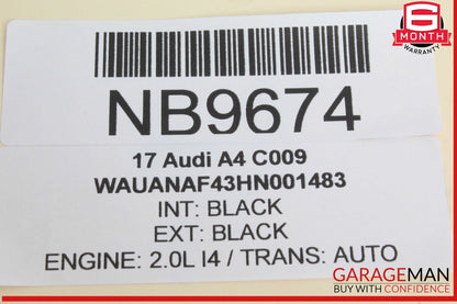 17-24 Audi A4 Rear Right or Rear Left Side Door Control Module Unit 8W0959595A