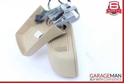 07-09 Mercedes W221 S550 S65 AMG Top Upper Rear View Mirror Brown 2218110007 OEM