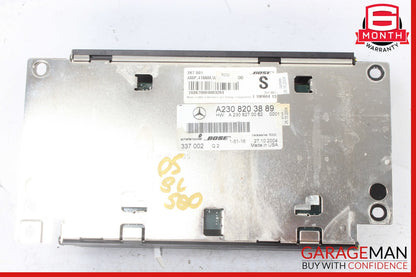 05-08 Mercedes R230 SL500 SL55 AMG Bose Audio Amplifier Amp Control Module Unit