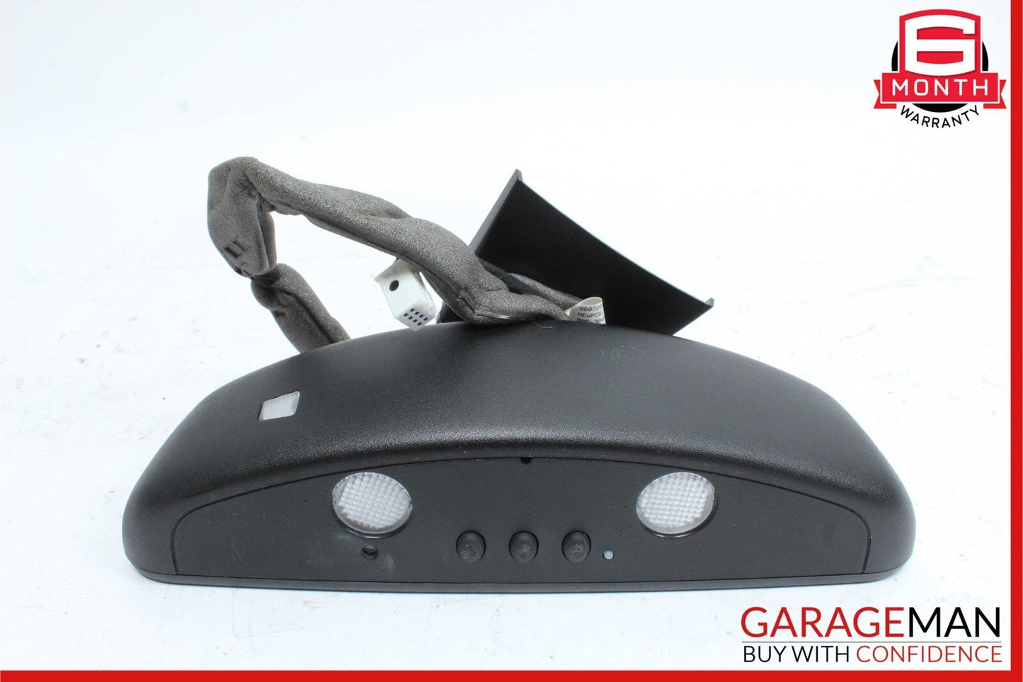 10-16 Mercedes E350 C300 Front Upper Interior Rear View Mirror Assembly Black