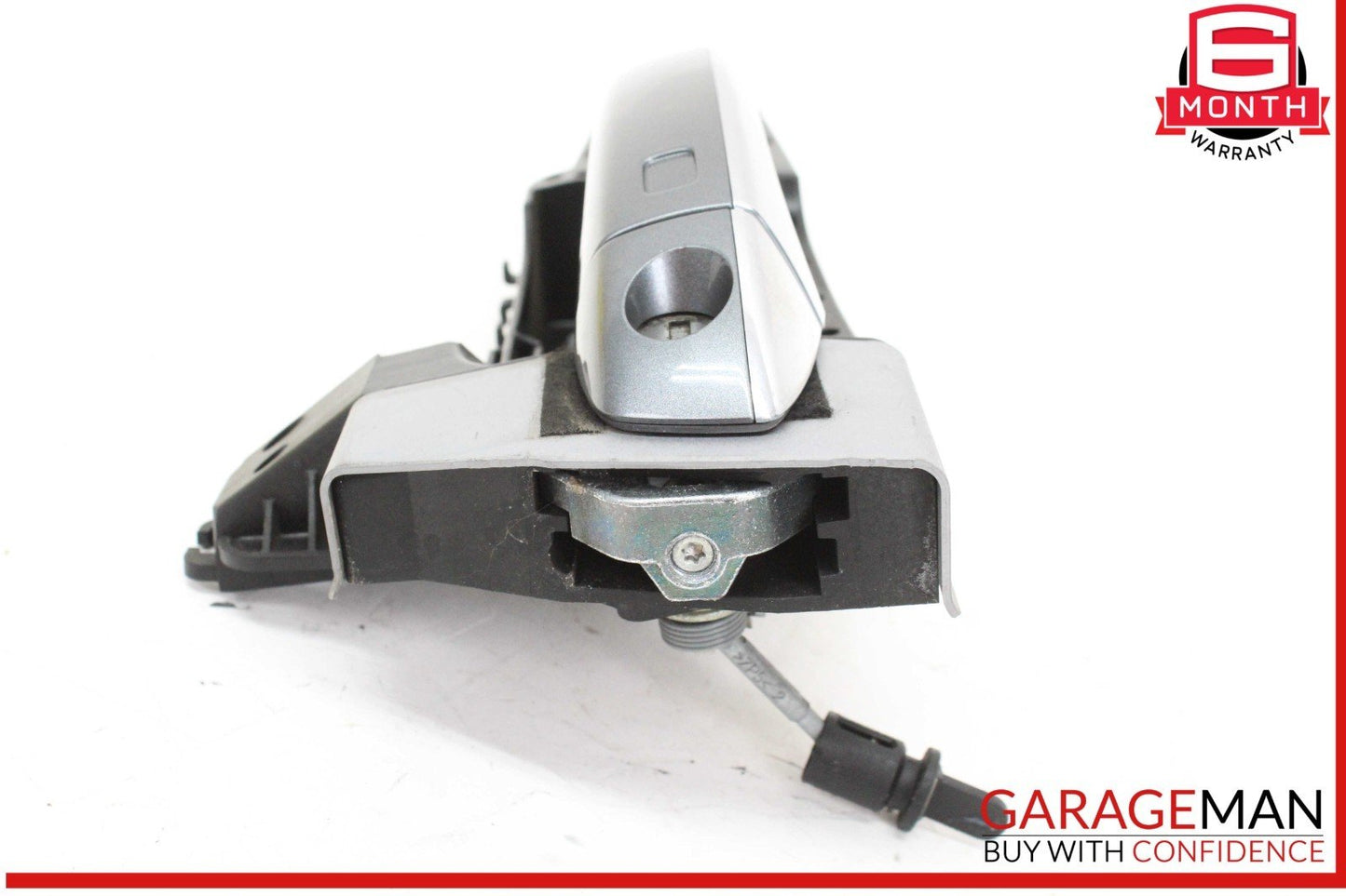 11-18 Audi A8 S8 Front Left Driver Side Exterior Door Handle Gray 4H1837885 OEM