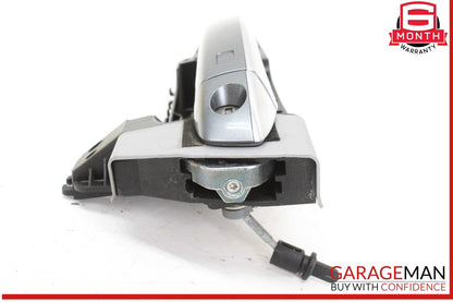 11-18 Audi A8 S8 Front Left Driver Side Exterior Door Handle Gray 4H1837885 OEM