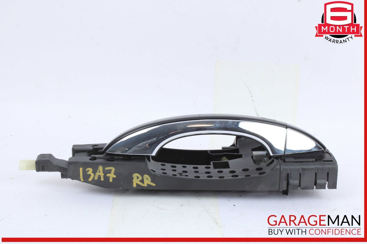 12-18 Audi A7 A6 Right Passenger Side Exterior Door Handle Black 4H0837886 OEM