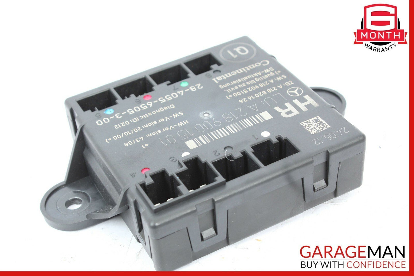 08-14 Mercedes W212 E350 C350 Rear Right Side Door Control Module 2189001501 OEM