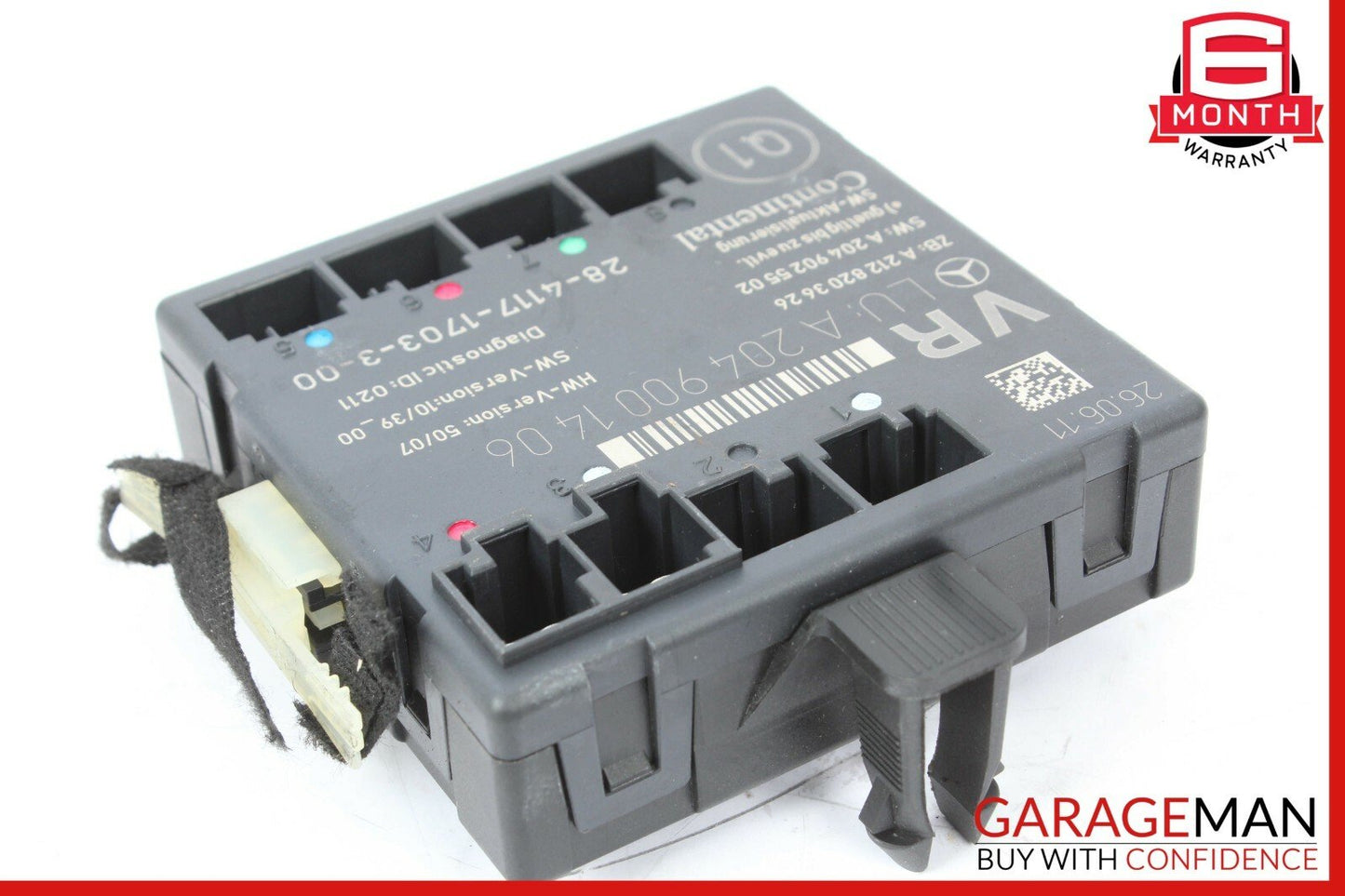 12-15 Mercedes W204 C250 C350 Coupe Front Right Side Door Control Module Unit