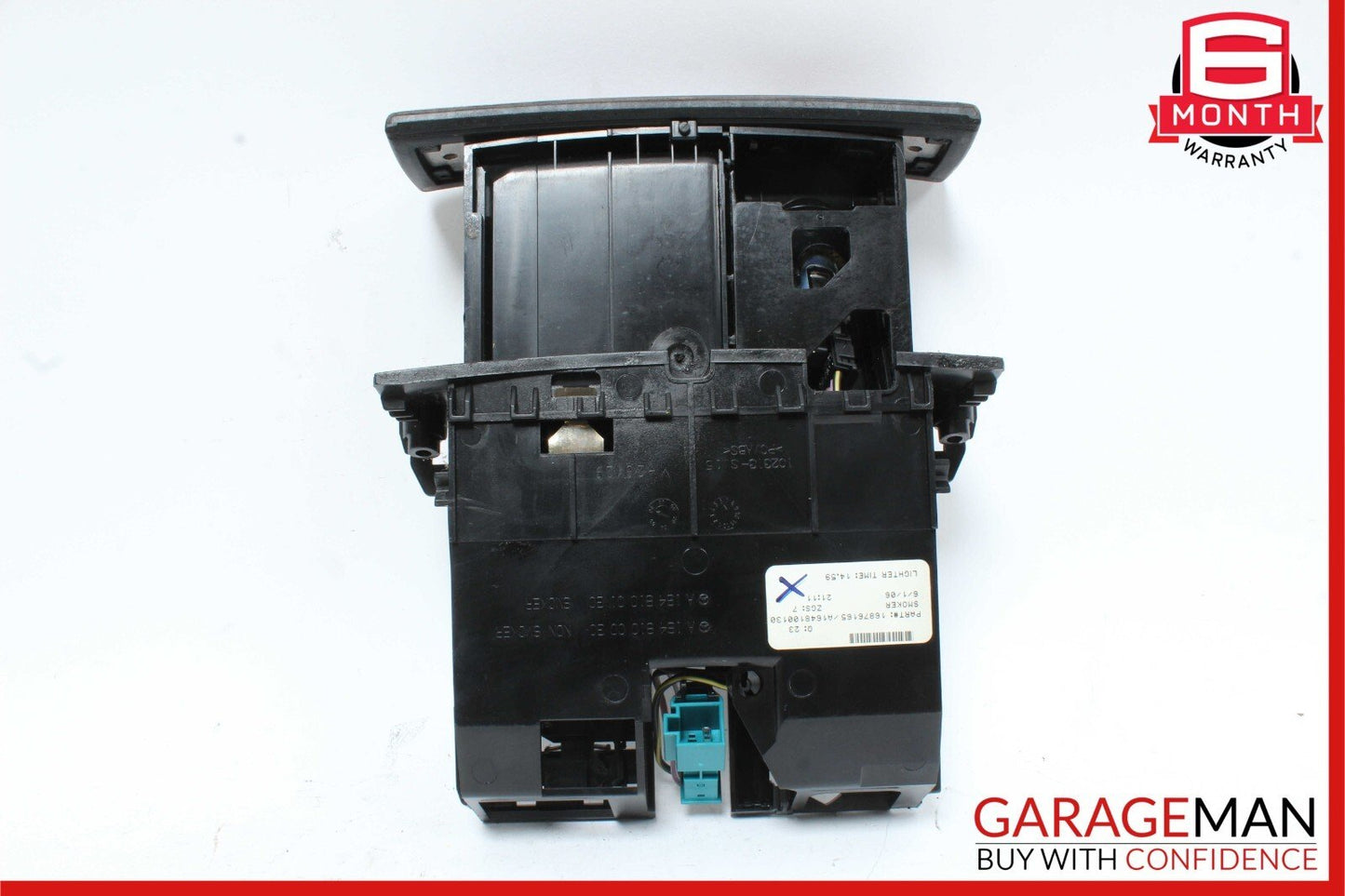 06-12 Mercedes X164 GL450 GL320 Front Center Console Ashtray Lighter Trim Wood