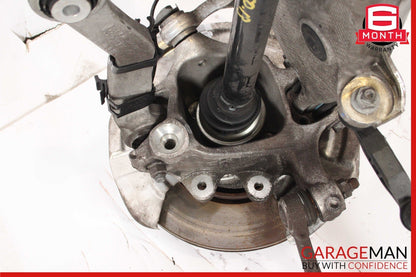 13-19 BMW F06 650i 4.4L Rear Left Side Wheel Spindle Knuckle Hub CV Shaft Assy
