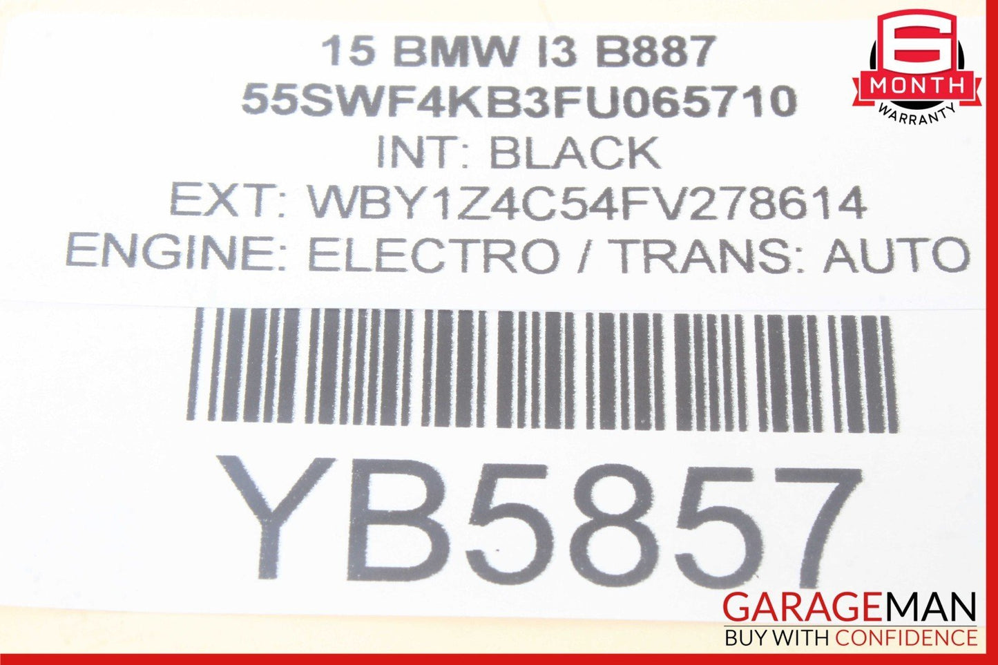 14-21 BMW i3 i3s Front Left Side Headlight Mount Support Bracket OEM