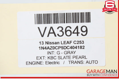 13-24 Nissan Leaf Radiator Overlow Expansion Reservoir Tank Bottle OEM
