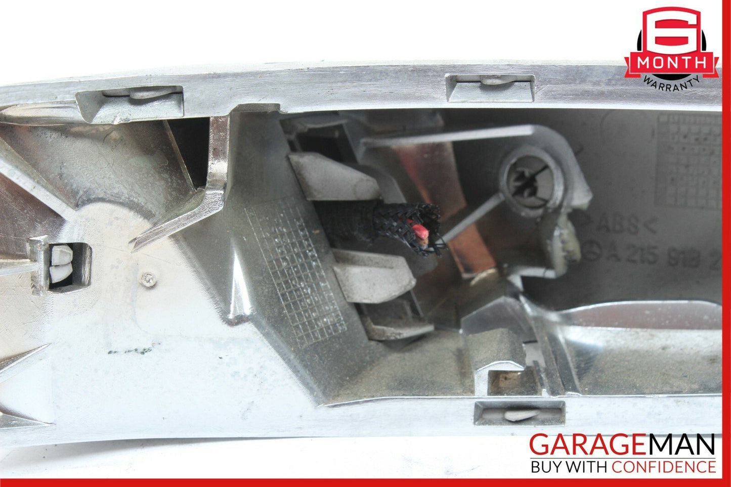 03-06 Mercedes R230 SL500 SL55 AMG Front Left Upper Cushion Seat Belt Trim Gray