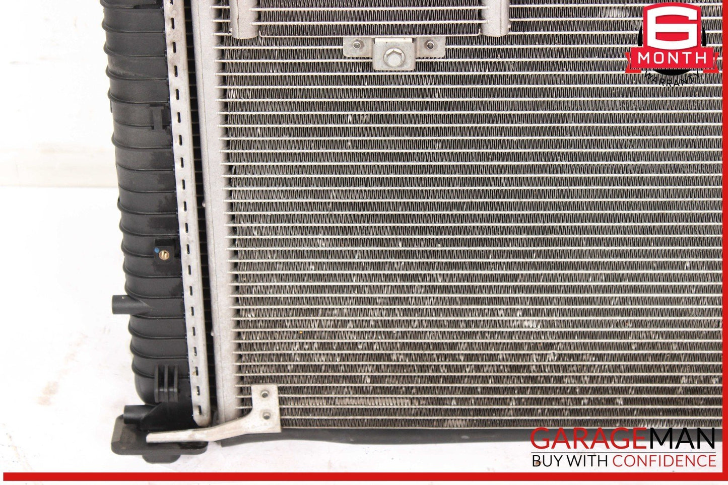 03-06 Mercedes R230 SL500 CLS500 Engine Cooling Radiator A/C Air Condenser Assy