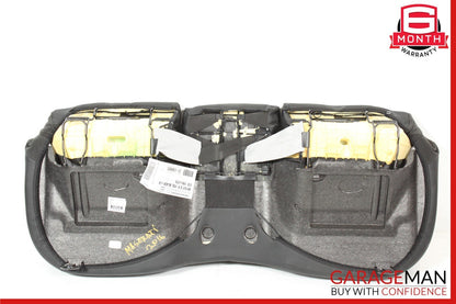 14-22 Maserati Ghibli M157 Rear Seat Cushion Lower Bottom Black OEM