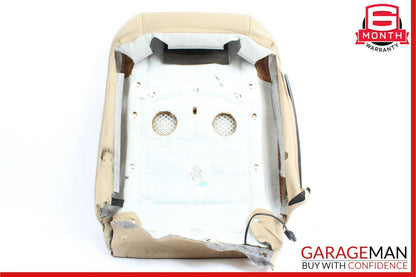 06-11 Mercedes W219 CLS500 Front Left / Right Side Top Upper Seat Cushion Brown