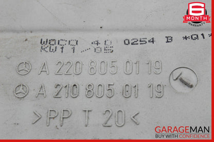 00-09 Mercedes R230 SL500 S500 Seat Vacuum Pump Reservoir Tank 2208050119 OEM