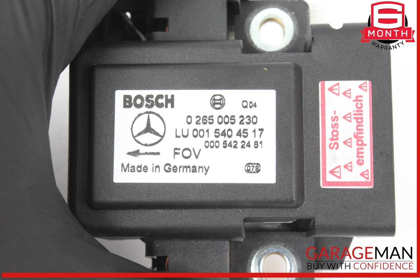 98-02 Mercedes W210 E320 Yaw Acceleration Rate Sensor 0015404517 OEM