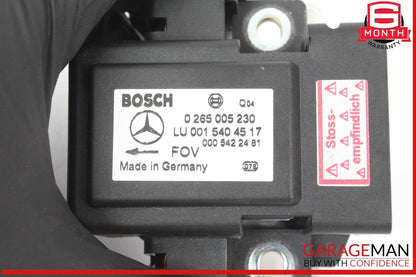 98-02 Mercedes W210 E320 Yaw Acceleration Rate Sensor 0015404517 OEM