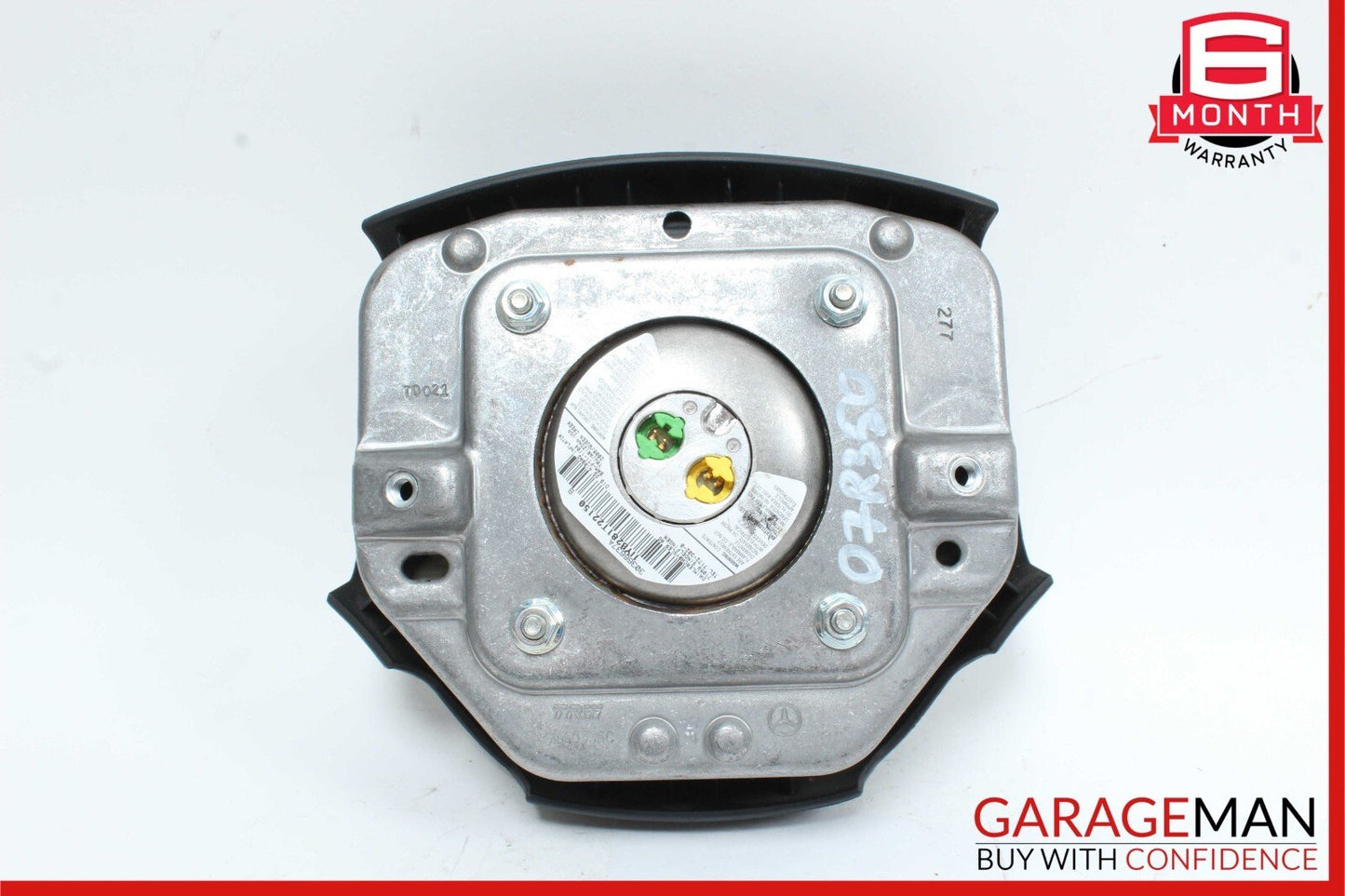 06-08 Mercedes W251 R350 ML350 GL450 Driver Steering Wheel Airbag Black OEM