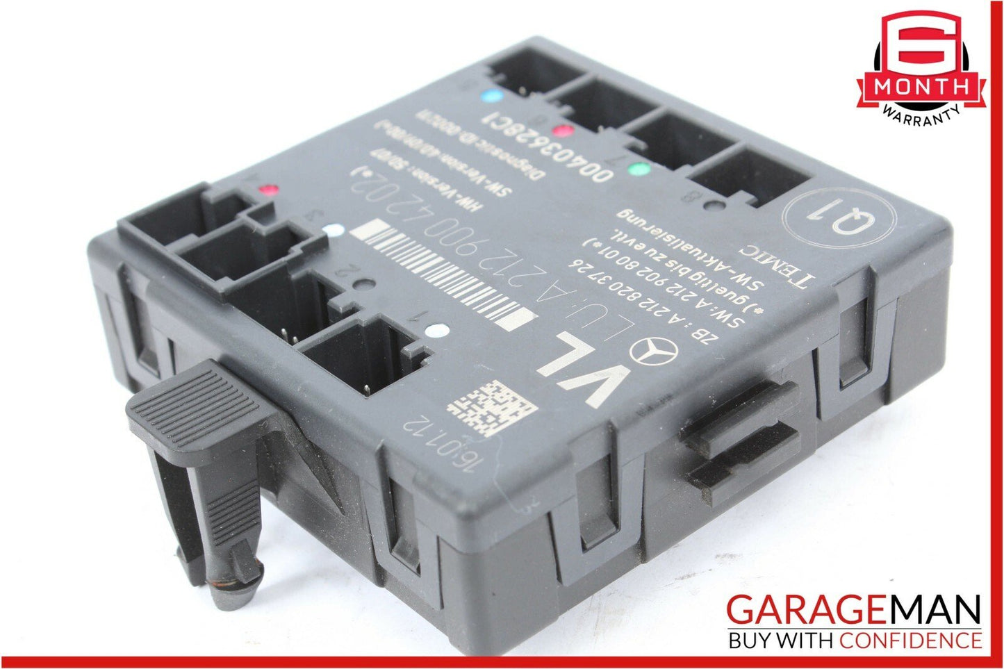 08-14 Mercedes W204 C250 C300 Front Left Driver Side Door Control Module OEM