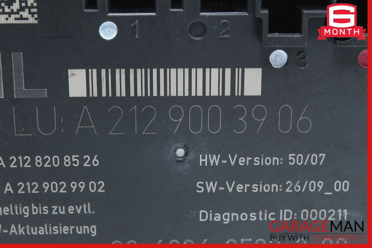 08-18 Mercedes C350 GLK350 E350 CLS550 Rear Left Side Door Control Module Unit