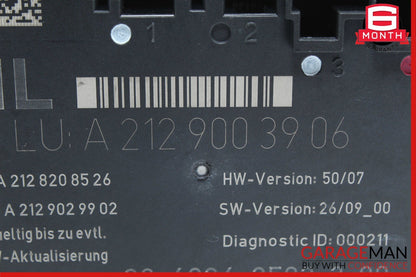 08-18 Mercedes C350 GLK350 E350 CLS550 Rear Left Side Door Control Module Unit