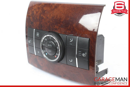 06-12 Mercedes R350 ML450 GL450 Rear AC A/C Heater Climate Control Switch Wood