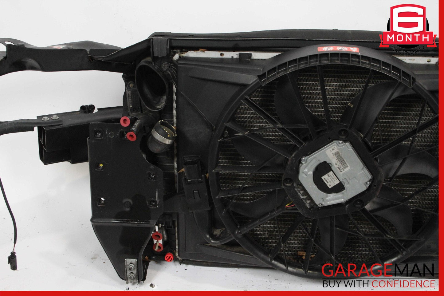 03-08 Mercedes R230 SL500 Engine Motor Cooling Radiator Fan Assembly OEM
