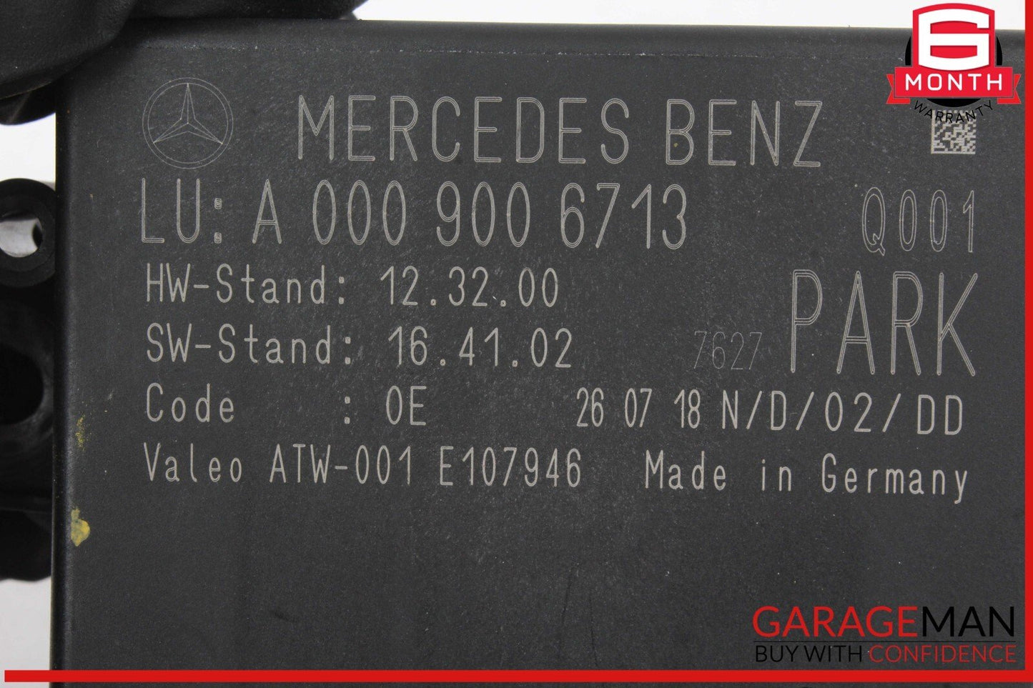 16-19 Mercedes W166 GLE400 Parking Aid Assistant Assist Control Module Unit OEM