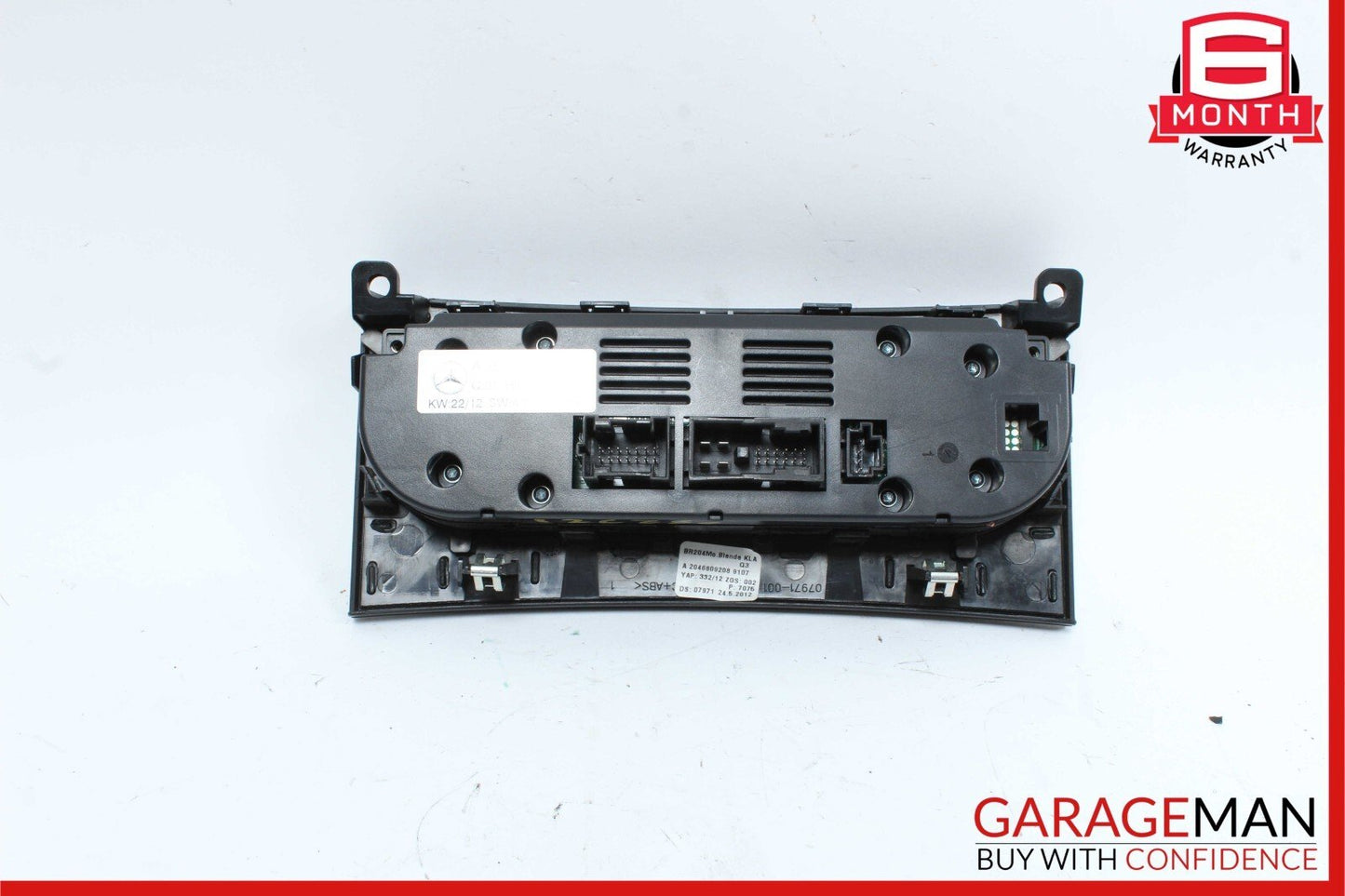 12-14 Mercedes W204 C250 C300 AC A/C Heater Climate Control 2049006005 OEM