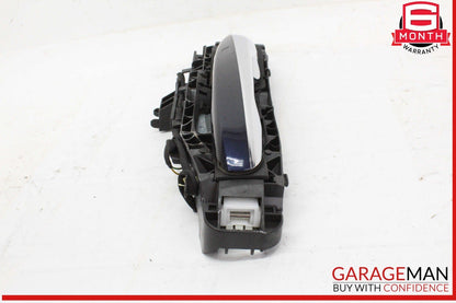 15-20 Mercedes W205 C300 Right Passenger Side Exterior Door Handle Blue OEM