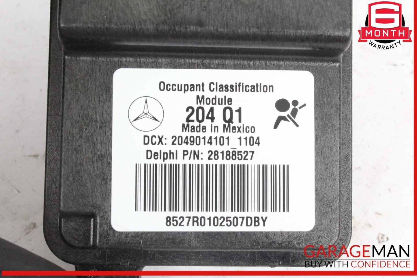 08-11 Mercedes W204 C300 C350 Front Right Seat Occupancy Sensor Module OEM
