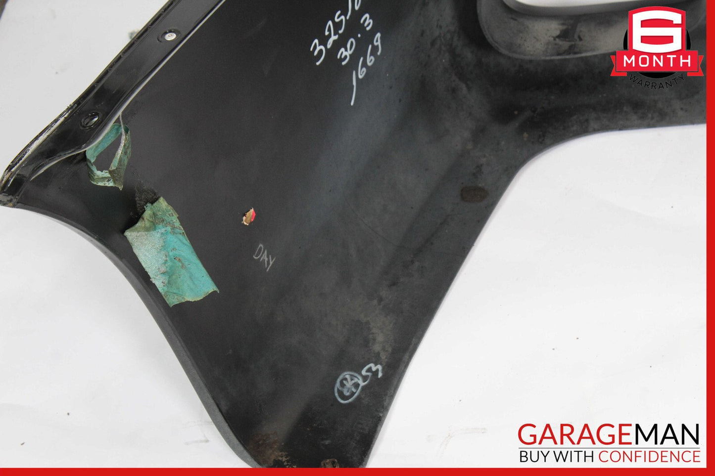 09-13 Maserati Quattroporte S GT S M139 Sport Rear Bumper Cover Black OEM