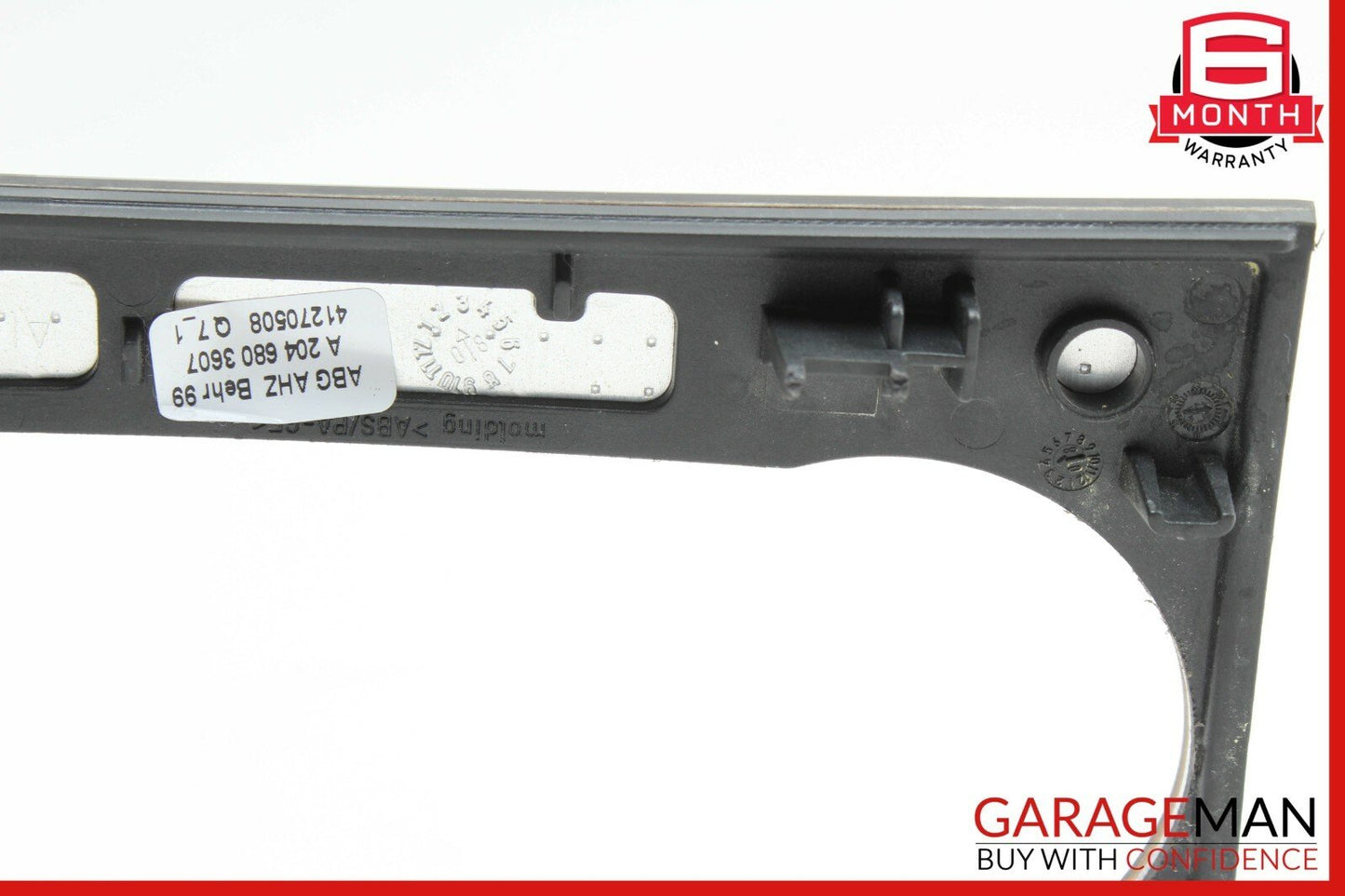 08-11 Mercedes W204 C350 Climate Control Surround Trim Cover Panel OEM