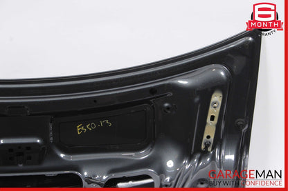 10-13 Mercedes W207 E350 Coupe Rear Trunk Lid Deck Shell Panel Tenorite Grey