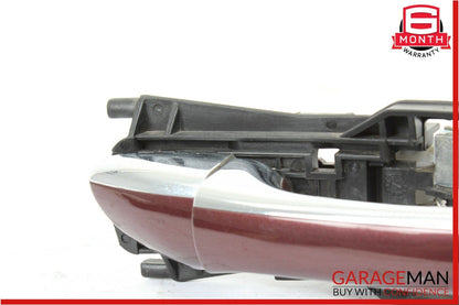 03-09 Mercedes W211 E350 E63 AMG Front Right Side Exterior Door Handle Red OEM