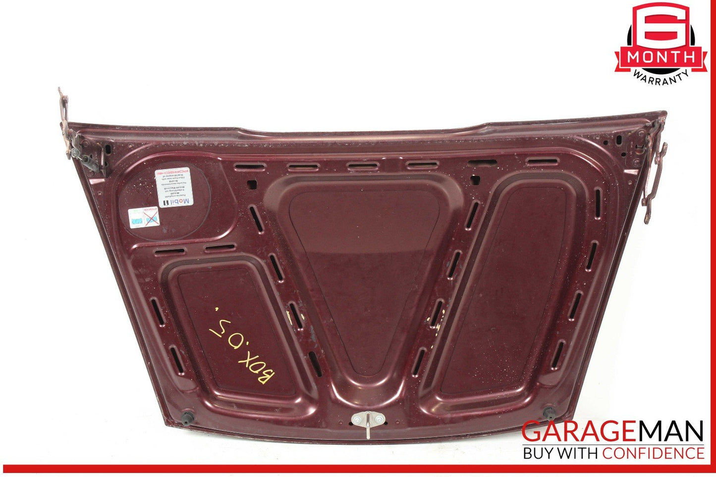 05-12 Porsche Boxster 987 Rear Trunk Lid Cover Panel OEM
