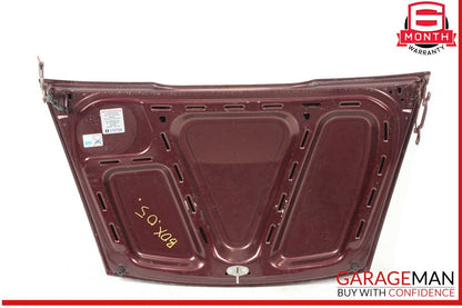 05-12 Porsche Boxster 987 Rear Trunk Lid Cover Panel OEM