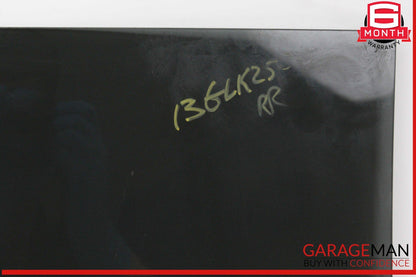 10-15 Mercedes X204 GLK350 Rear Right Passenger Side Door Window Auto Glass