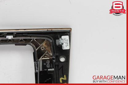 08-15 Mercedes W204 C350 Center Console Shifter Trim Cover Panel Bezel Wood Assy