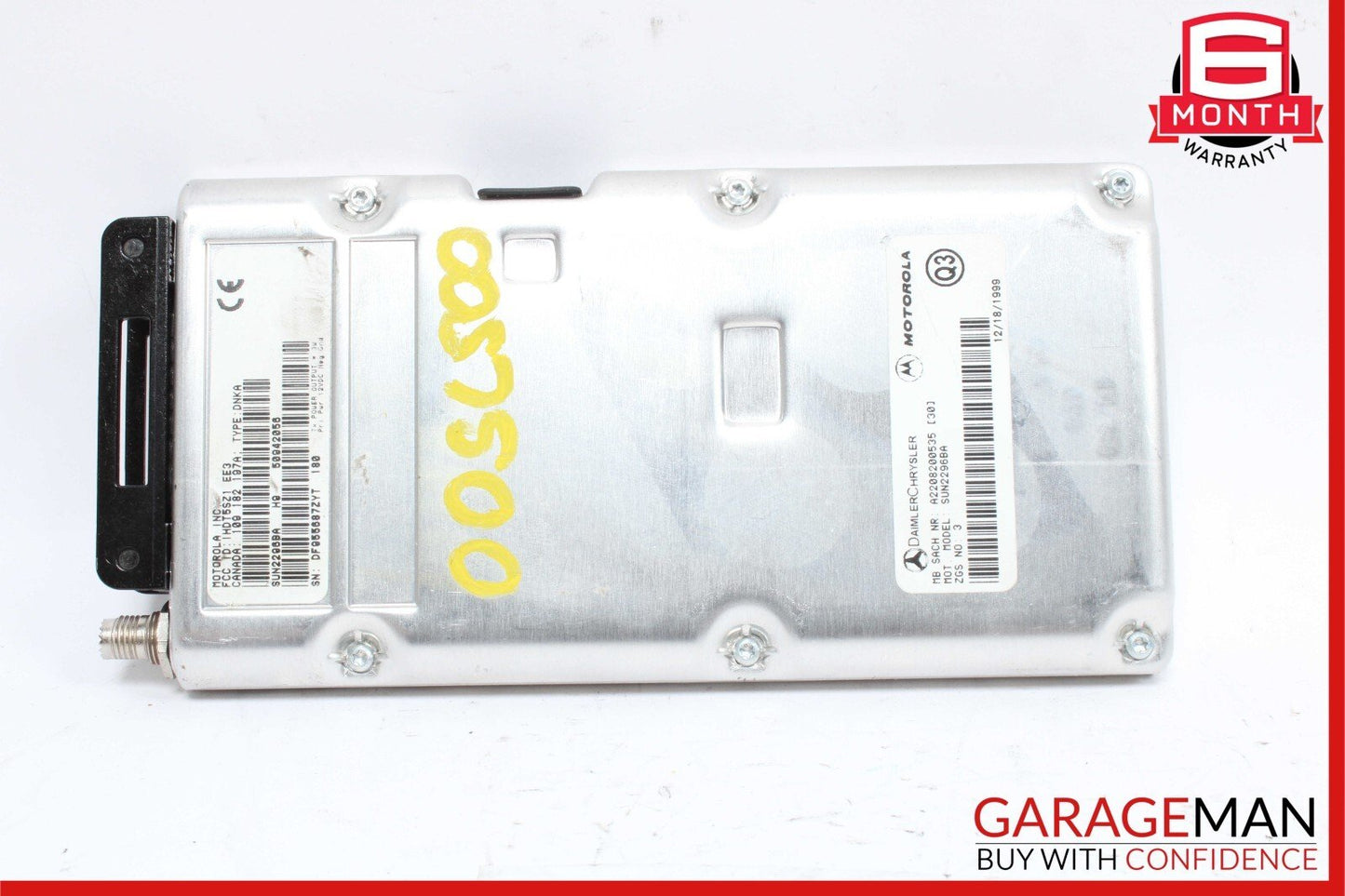 00-06 Mercedes SL500 S500 CL500 Motorola Voice Command Control Module Unit