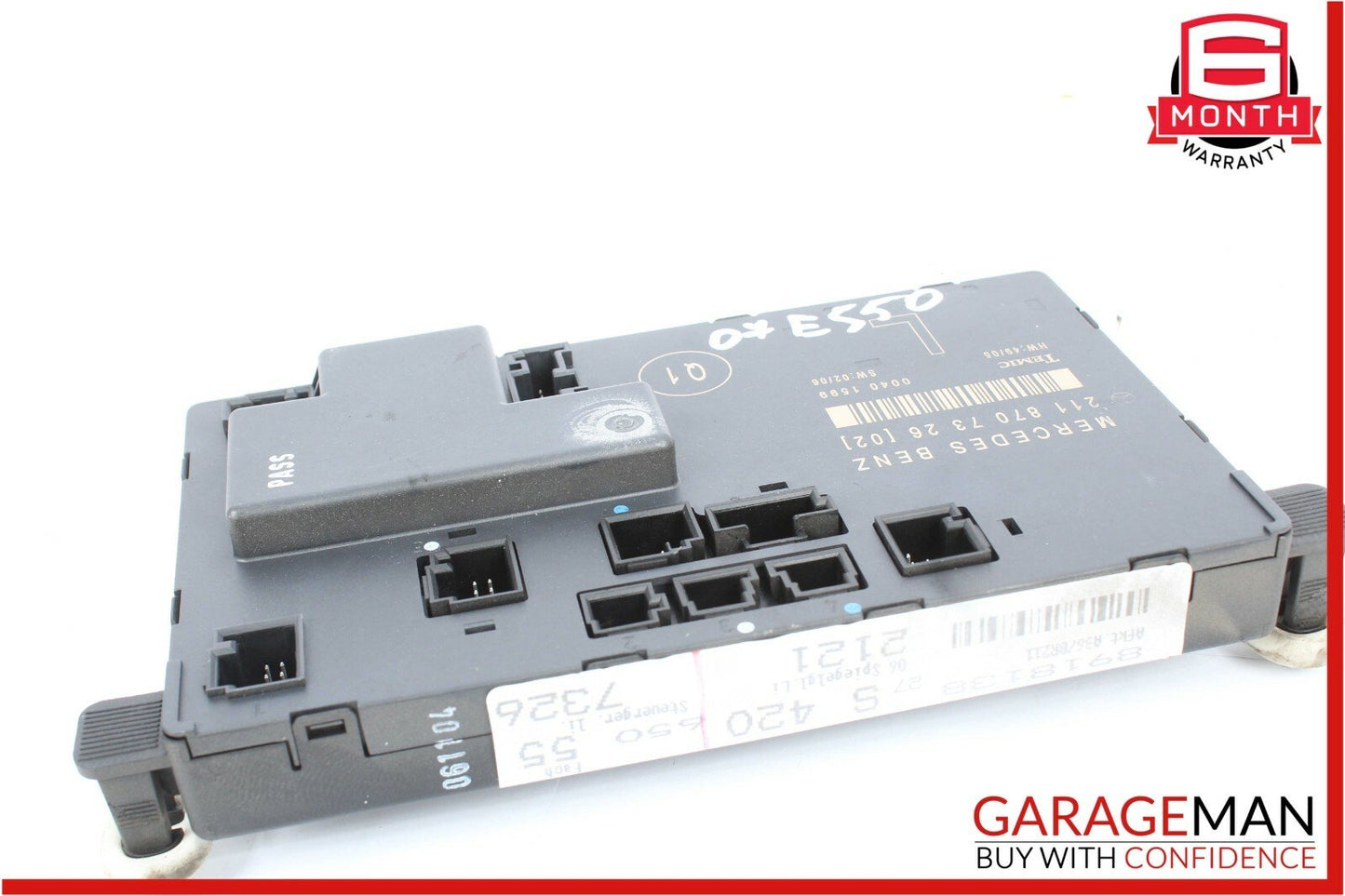 03-09 Mercedes E350 E500 E63 AMG Front Left Driver Side Door Controller Module