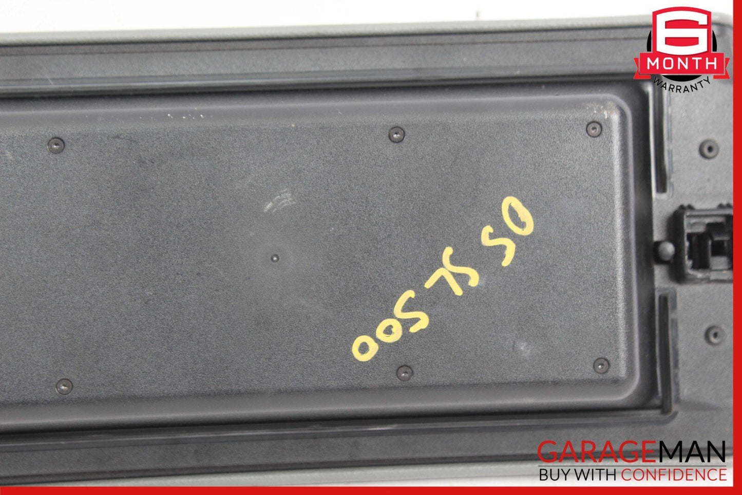 03-06 Mercedes R230 SL500 Center Console Arm Rest Armrest Storage Cover Gray