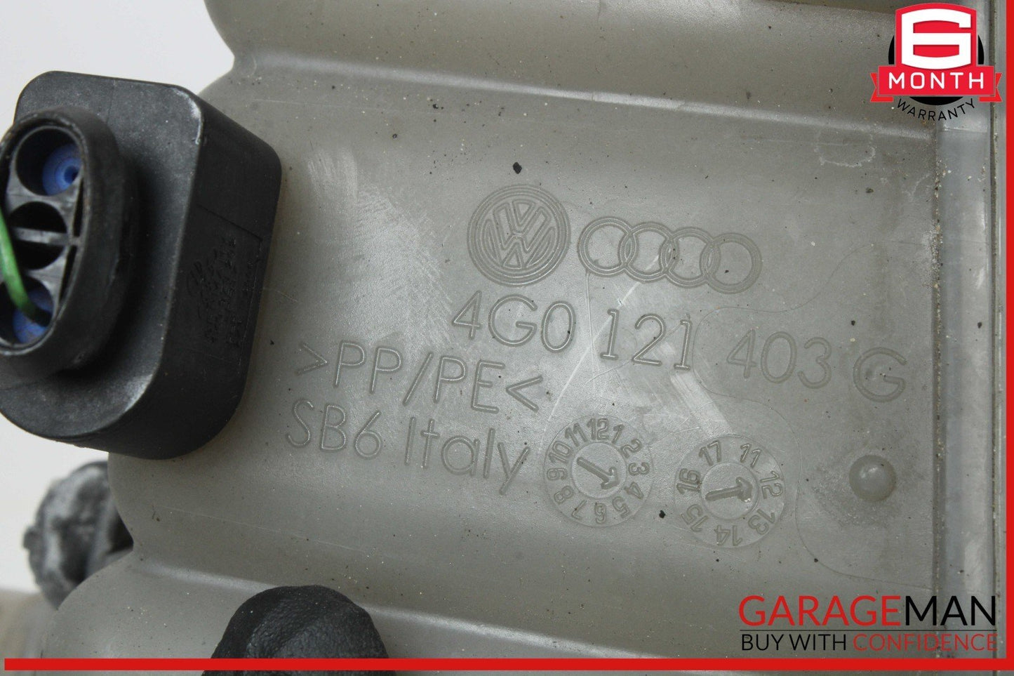12-18 Audi A7 S6 Radiator Coolant Overflow Reservoir Bottle Tank 4G0121403R OEM