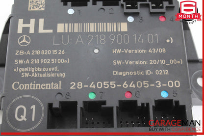08-18 Mercedes W218 CLS550 Rear Left Side Door Control Module Unit OEM
