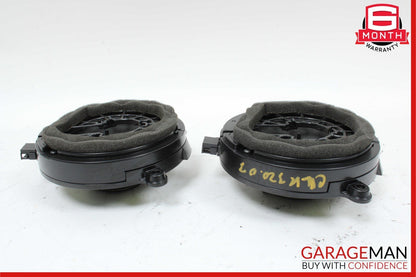 03-09 Mercedes W209 CLK320 CLK55 AMG Front Right & Left Door Speaker Set OEM