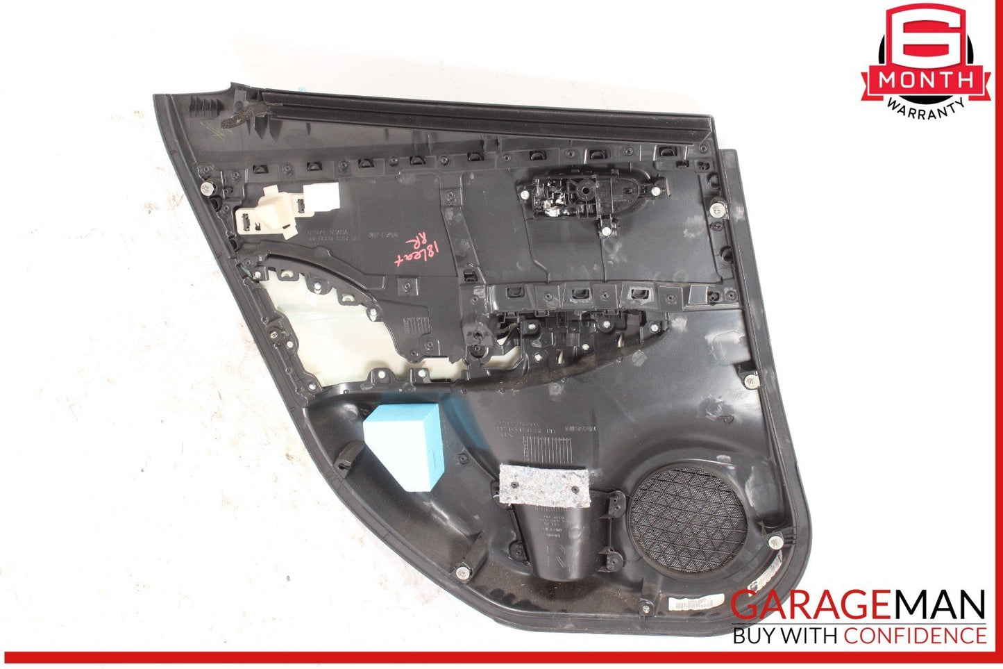 18-25 Nissan Leaf Rear Right Passenger Side Interior Door Panel Trim OEM